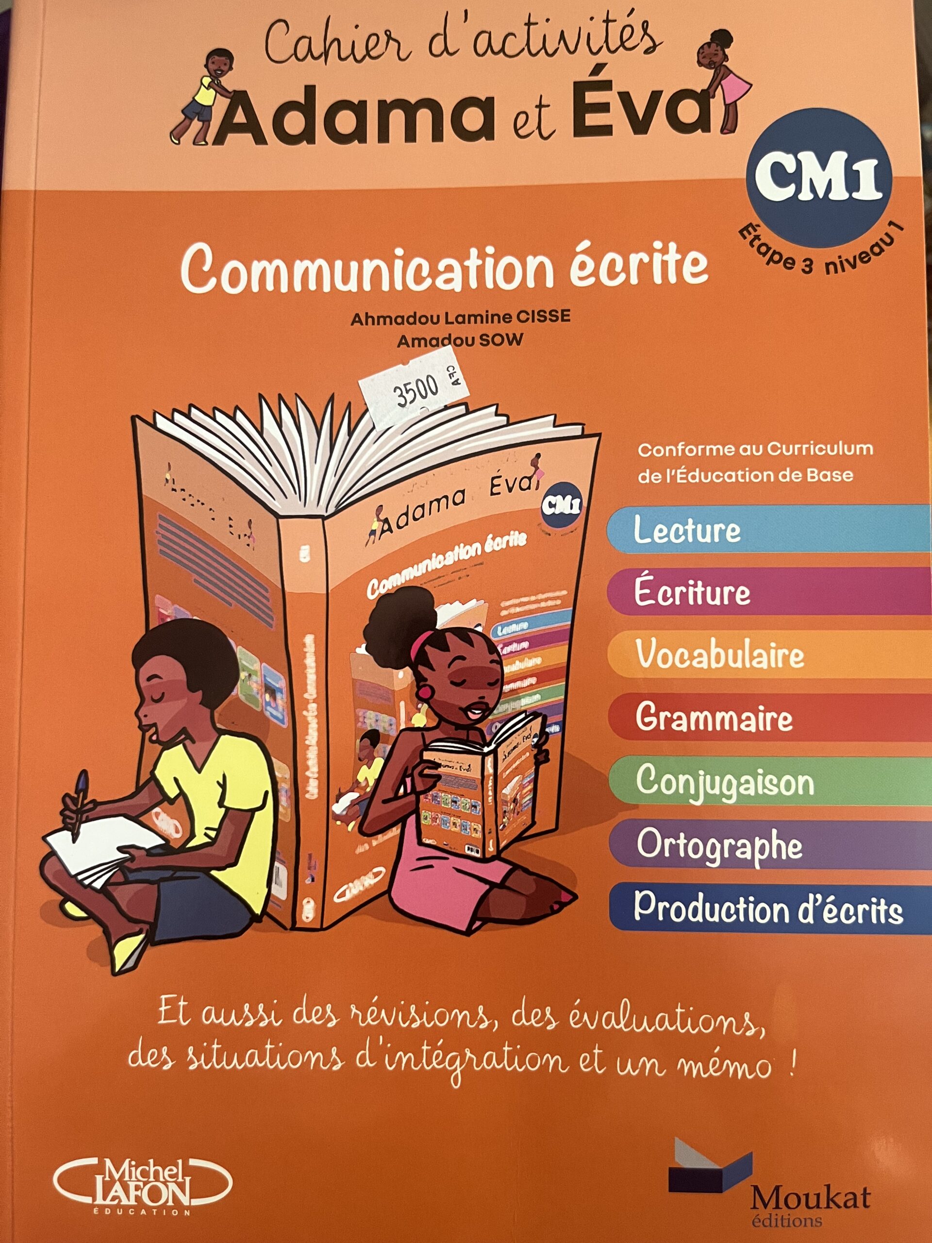 COMMUNICATION ÉCRITE CM1 - Adama et Eva