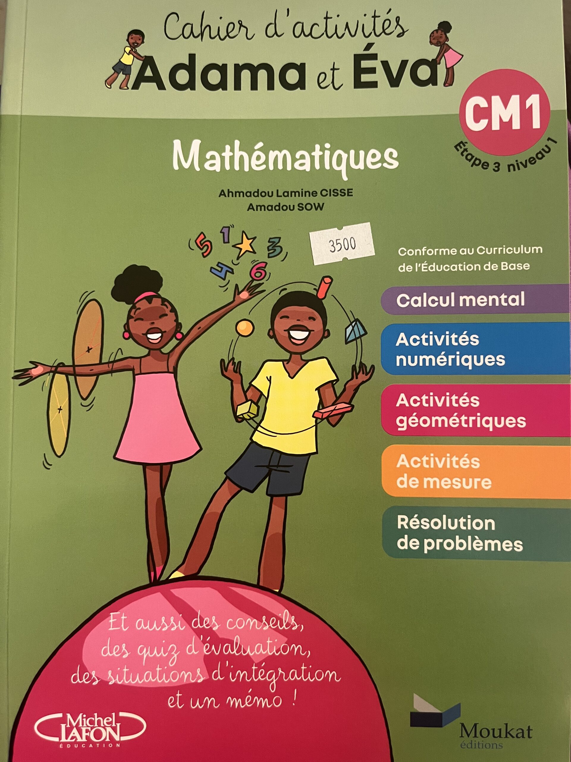 MATHÉMATIQUE CM1 - Adama et Eva