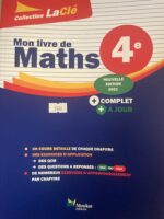 MON LIVRE DE MATHS 4e