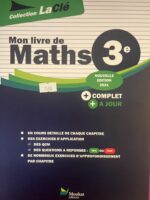MON LIVRE DE MATHS 3e