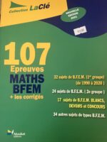 107 EPREUVES MATHS BFEM + corrigés
