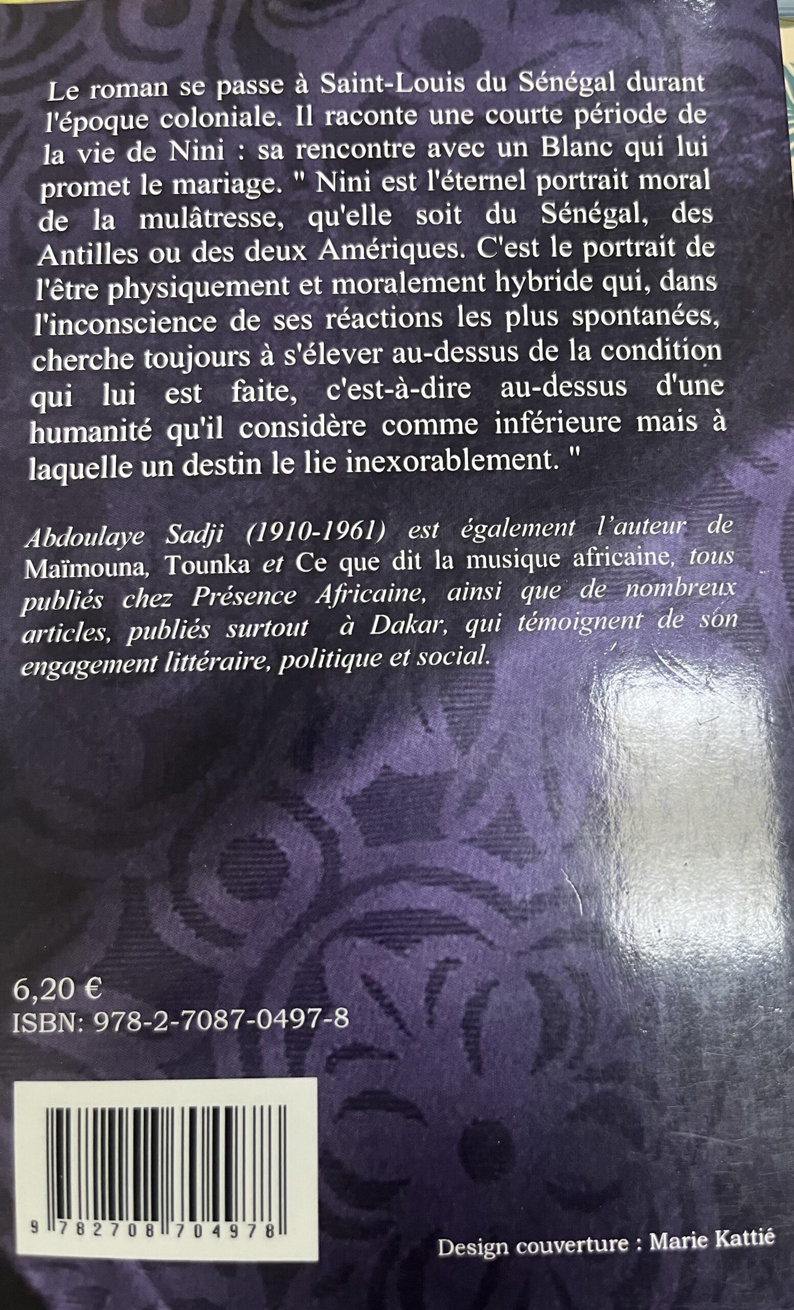 NINI Mulâtresse du Sénégal