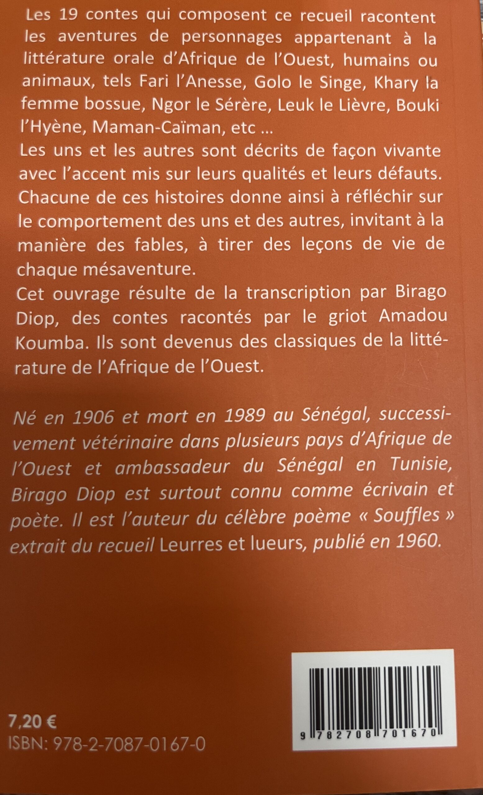 LES CONTES D'AMADOU KOUMBA
