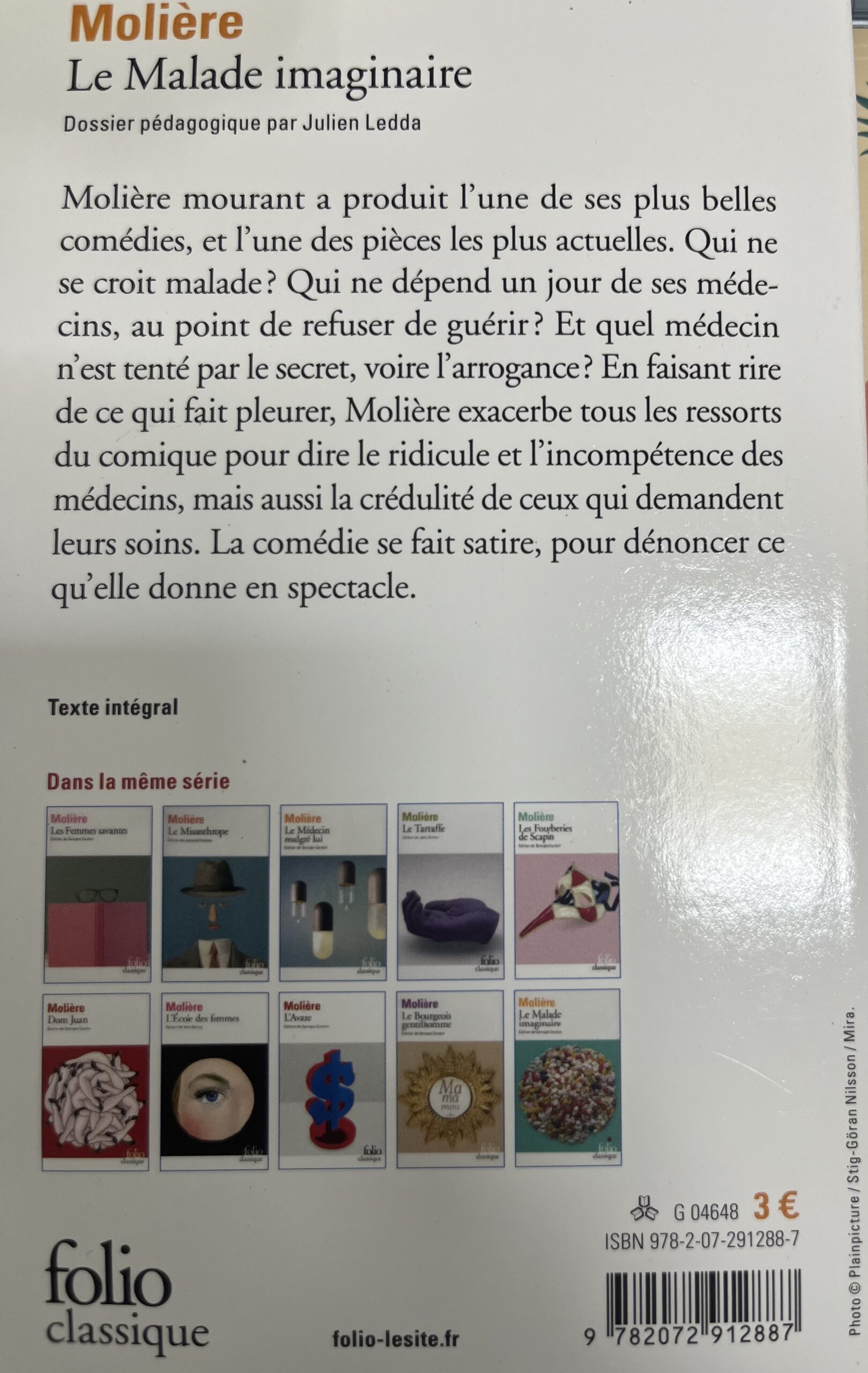 LE MALADE IMAGINAIRE