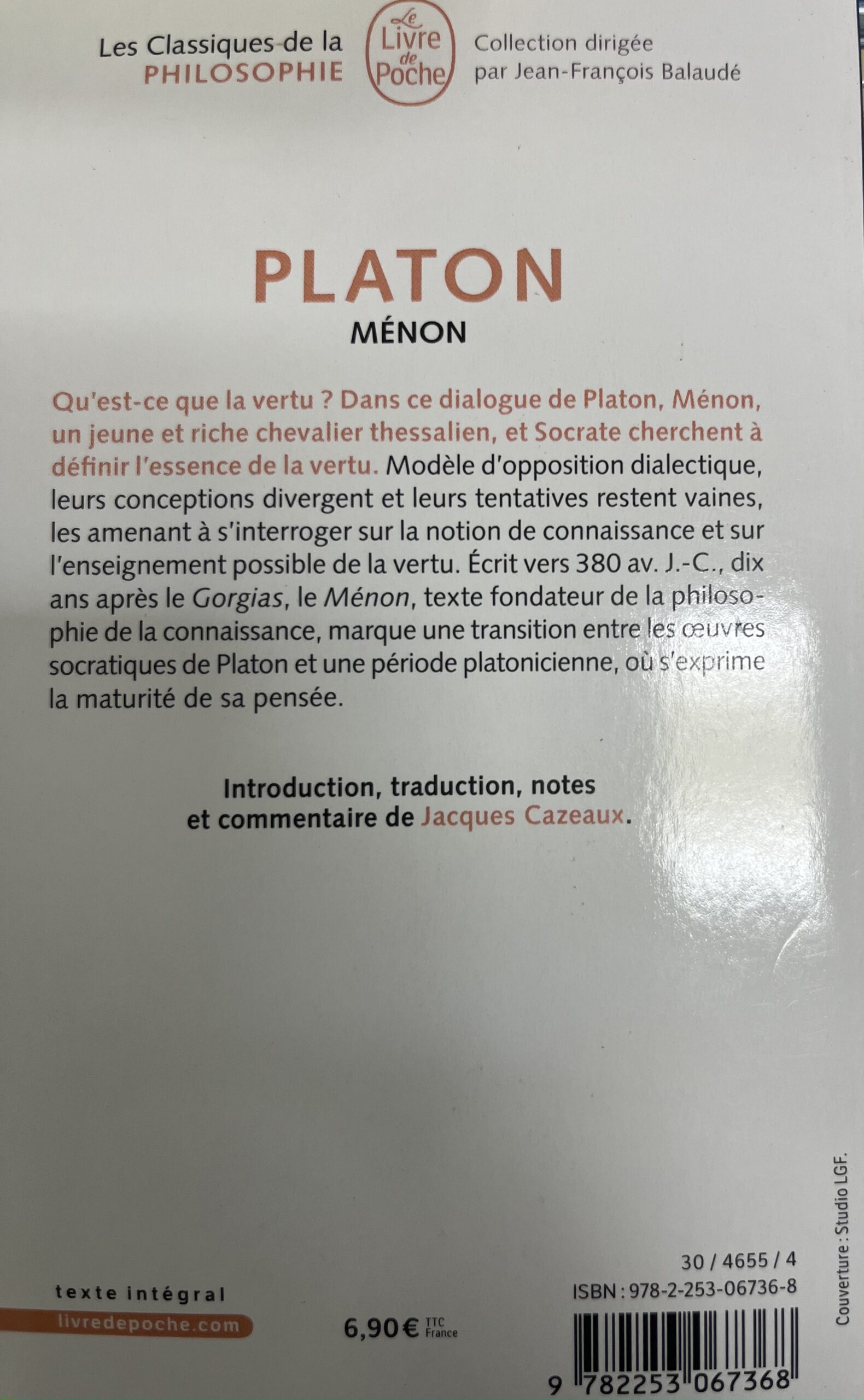 PLATON MÉNON