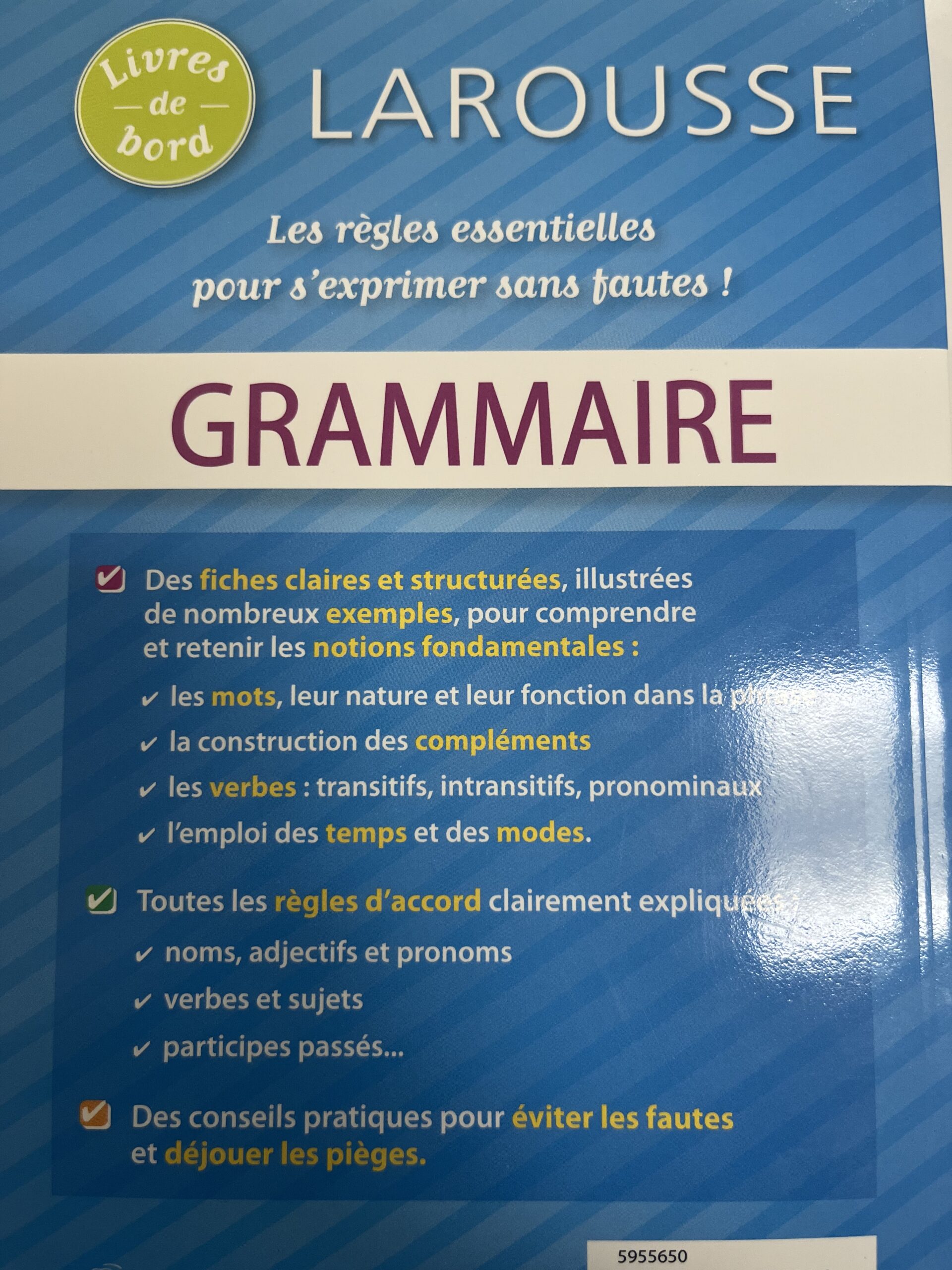 LAROUSSE GRAMMAIRE