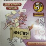 MATHÉMATIQUE 5e - 2022