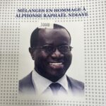 MÉLANGE HOMMAGE À ALPHONSE RAPHEL NDIAYE